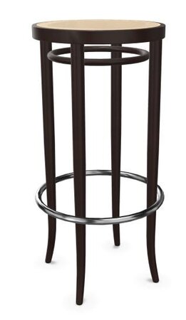 Thonet 204 RH | Barhocker- Buche dunkelbraun (TP 89) gebeizt