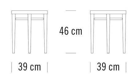 Thonet 214 MH | Barhocker