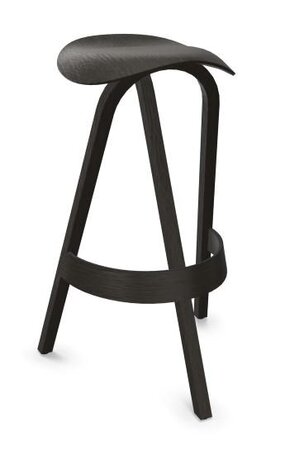 Thonet 404 H | Barhocker- Eiche schwarz (TP 29) gebeizt