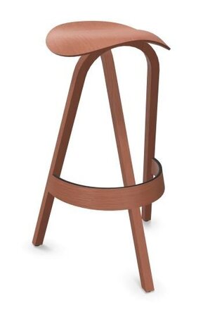 Thonet 404 H | Barhocker- Eiche kirschbaum (TP 44) gebeizt