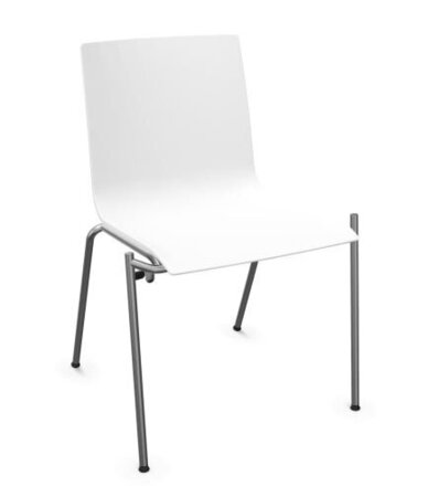 Thonet S 160 | Stahlrohrstuhl- Signalweiß (RAL 9003)