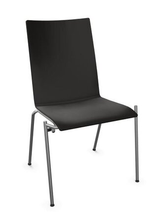 Thonet S 164 | Stahlrohrstuhl- Buche schwarz (TP 29) gebeizt
