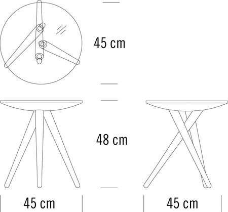 Thonet 1025 | Beistelltisch