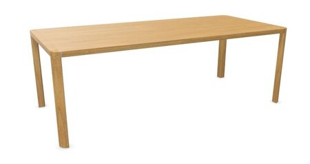 Thonet 1140 | Vierbeintisch- Eiche klar lackiert, 220 x 100 cm