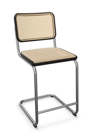 Thonet S 32 VHT | Thekenhocker- Buche schwarz (TP 29) gebeizt