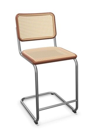 Thonet S 32 VHT | Thekenhocker- Buche kirschbaum (TP 44) gebeizt