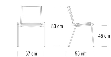 Thonet S 262 P | Stahlrohrstuhl