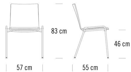 Thonet S 262 SP | Stahlrohrstuhl