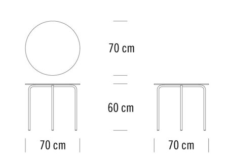 THONET MR 515 | BEISTELL- UND SATZTISCH