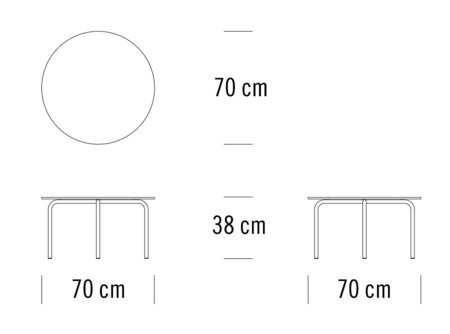 THONET MR 516 | BEISTELL- UND SATZTISCH