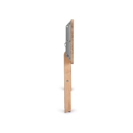 Weishäupl Cross Bank Teak-B 140 X T 35 X H 46 cm-Ohne