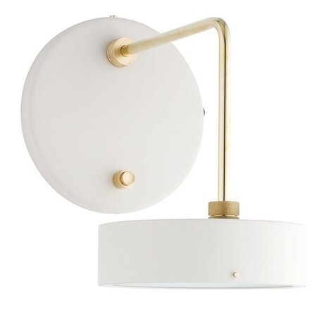 Made by Hand Petite Machine Wandleuchte 02 Oyster Weiss