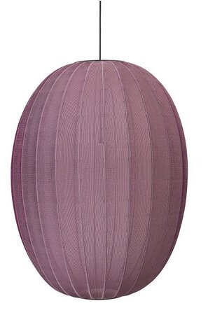 Made by Hand Knit-Wit Pendelleuchte Ø 65 cm Burgundy