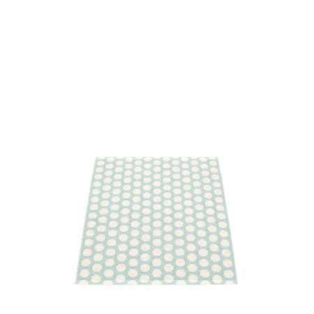 Pappelina Noa - Pale Turquoise · Vanilla · Warm Grey Edge - 70 x 90 cm