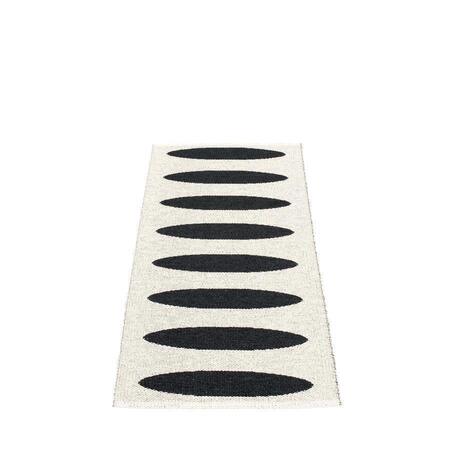 Pappelina Ella - Black · Vanilla - 70 x 150 cm