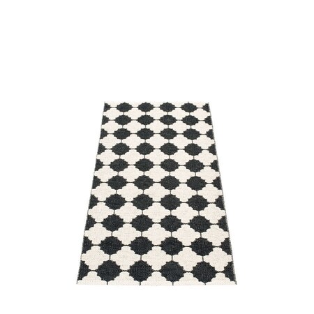 Pappelina Marre - Black · Vanilla - 70 x 150 cm