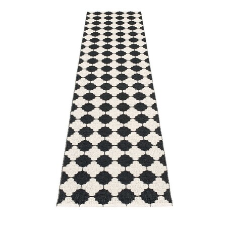Pappelina Marre - Black · Vanilla - 70 x 300 cm