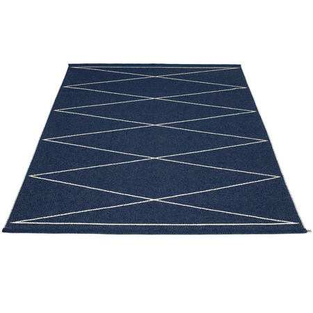 Pappelina Max - Dark Blue · Vanilla - 180 x 260 cm