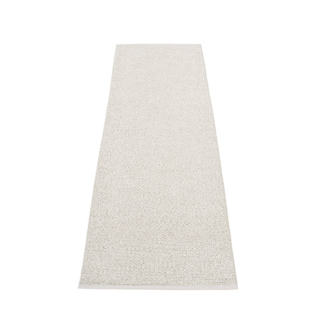 Pappelina Svea - Stone Metallic · Fossil Grey - 70 x 240 cm