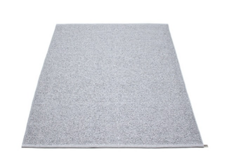 Pappelina Svea-Grey Metallic · Grey-140 x 220 cm