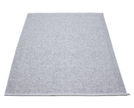 Pappelina Svea-Grey Metallic · Grey-180 x 260 cm
