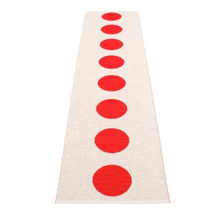 Pappelina Vera - Red · Vanilla - 70 x 300 cm