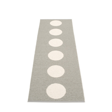 Pappelina Vera - Warm Grey · Vanilla - 70 x 225 cm