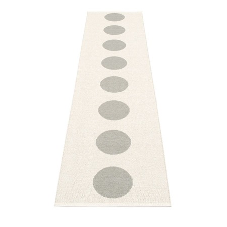 Pappelina Vera - Warm Grey · Vanilla - 70 x 300 cm