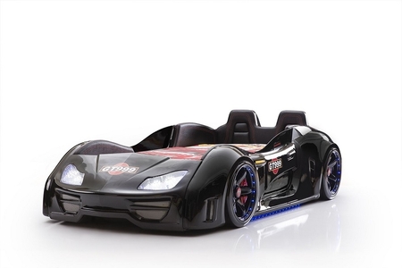 Autobett GT Extra-Schwarz