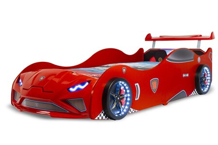 Autobetten LAMBO-RS 1 FULL - Rot