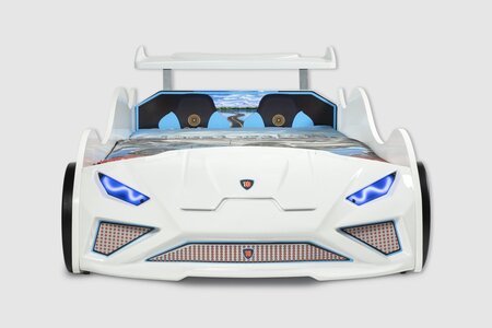 Autobetten LAMBO-RS 1 FULL - Weiß