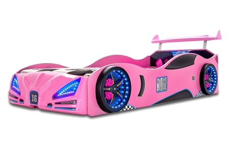 Autobett Veron XR 4-Kinderbett -Pink