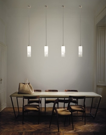 Vistosi Lio SP 1 P Pendelleuchte aus Glas