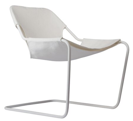Objekto Paulistano Outdoor Sessel - Weiss / Gestell Weiss