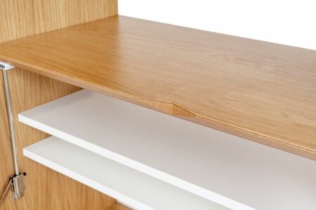 Morana Loma Desk Oak White