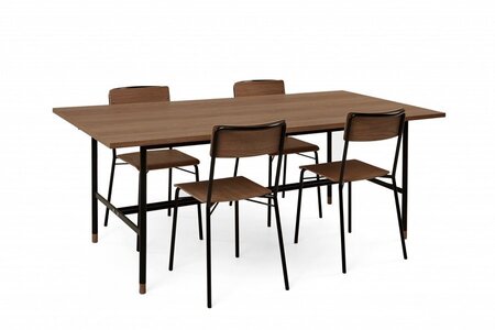 Morana Jugend Dining Table - Walnut