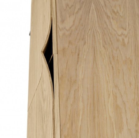 Morana Flop Sideboard - Oak/Black