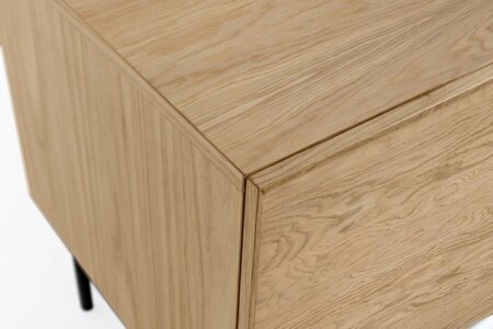 Morana Flop Sideboard - Oak/Black