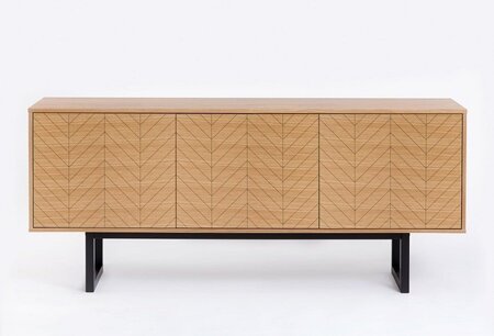 Morana Camden Sideboard Herringbone Print Oak