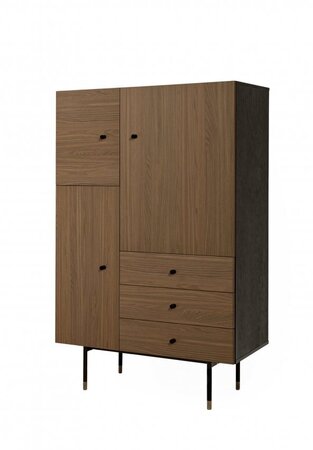 Morana Jugend Highboard - Walnut