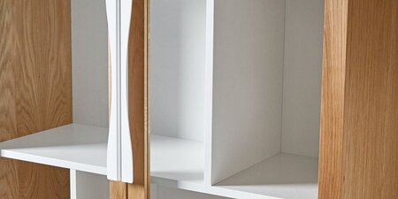 Morana Avon Display Cabinet - RAL 9003