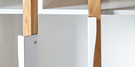 Morana Avon Display Cabinet - RAL 9003