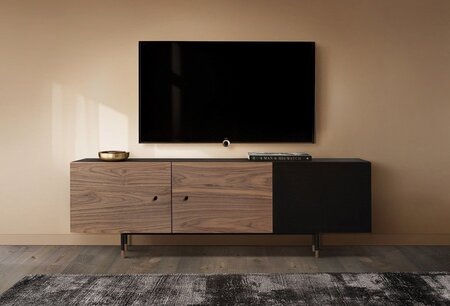 Morana Jugend TV Unit - Walnut Black