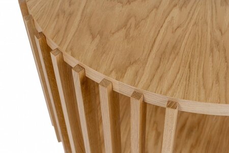 Morana Drum Coffee Table Oak 