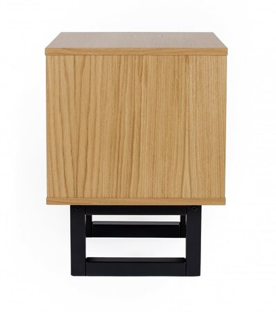 Morana Camden Bedside Diamond Print Oak
