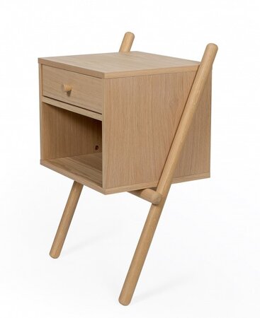 Morana Wiru Side Table 1D - Oak 