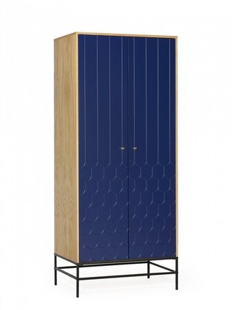 Morana Lia Wardrobe 2 Doors - Dark Blue