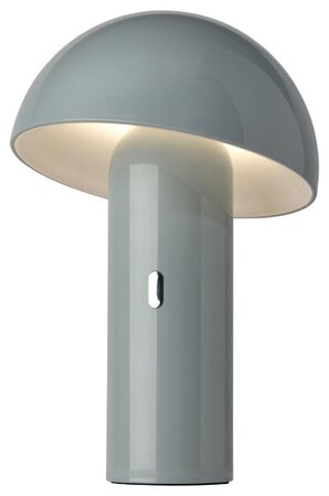 MOROSI SVAMP TISCHLEUCHTE, HÖHE 25CM, GRAU