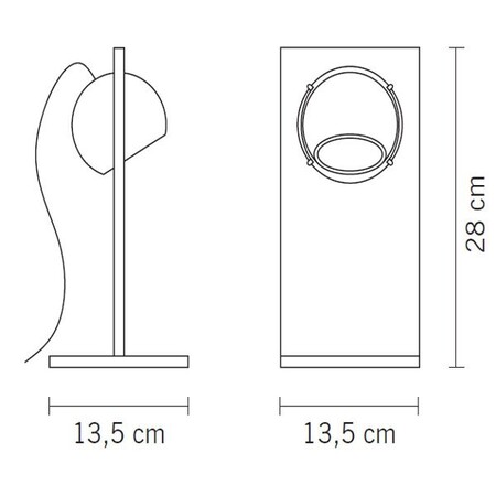 Fabbian Beluga Crystal B01 Tischleuchte