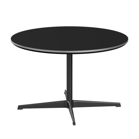 Fritz Hansen A222 Tischserie Säulenfuss - Black - Schwarz (720)